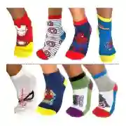 Kit 20 Meias Infantil Personagem 10 Pares Original Marvel