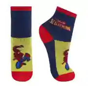 Kit 3 Pares Meia Disney Infantil Juvenil Menino Marvel